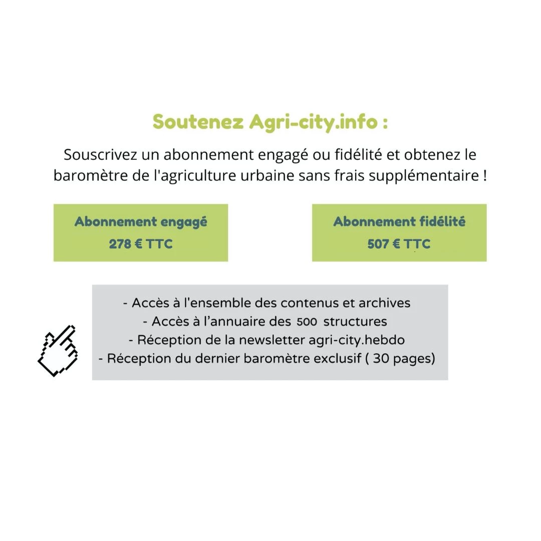 Soutenez Agri city.info souscrivez à un abonnement 1