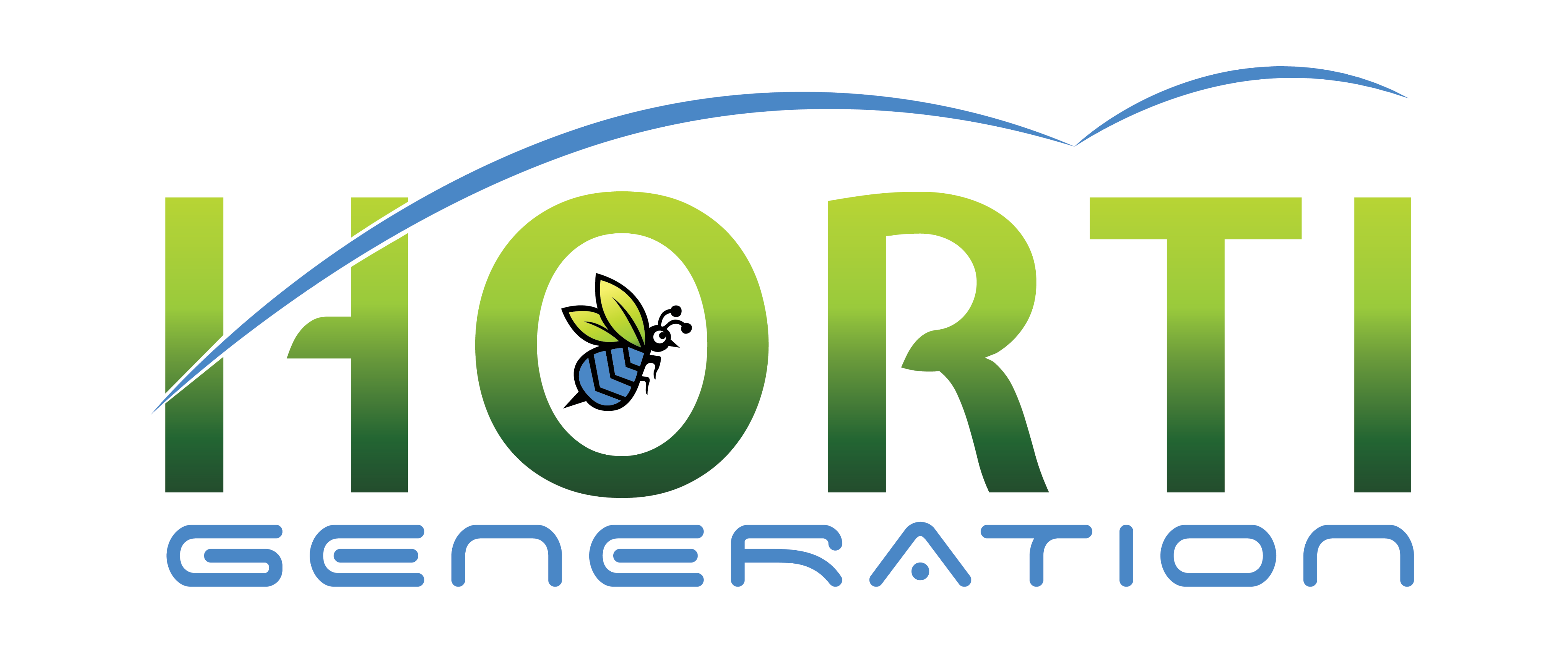 Horti Logo white thicker