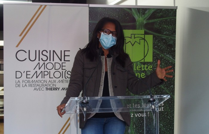 Discours d'Audrey Pulvar,adjointe au maire de Paris en charge de l’alimentation durable, de l’agriculture et des circuits courts